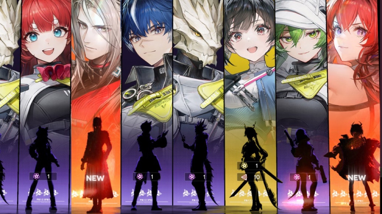 Arknights: Endfield official Steam header key art showing the game's logo and characters