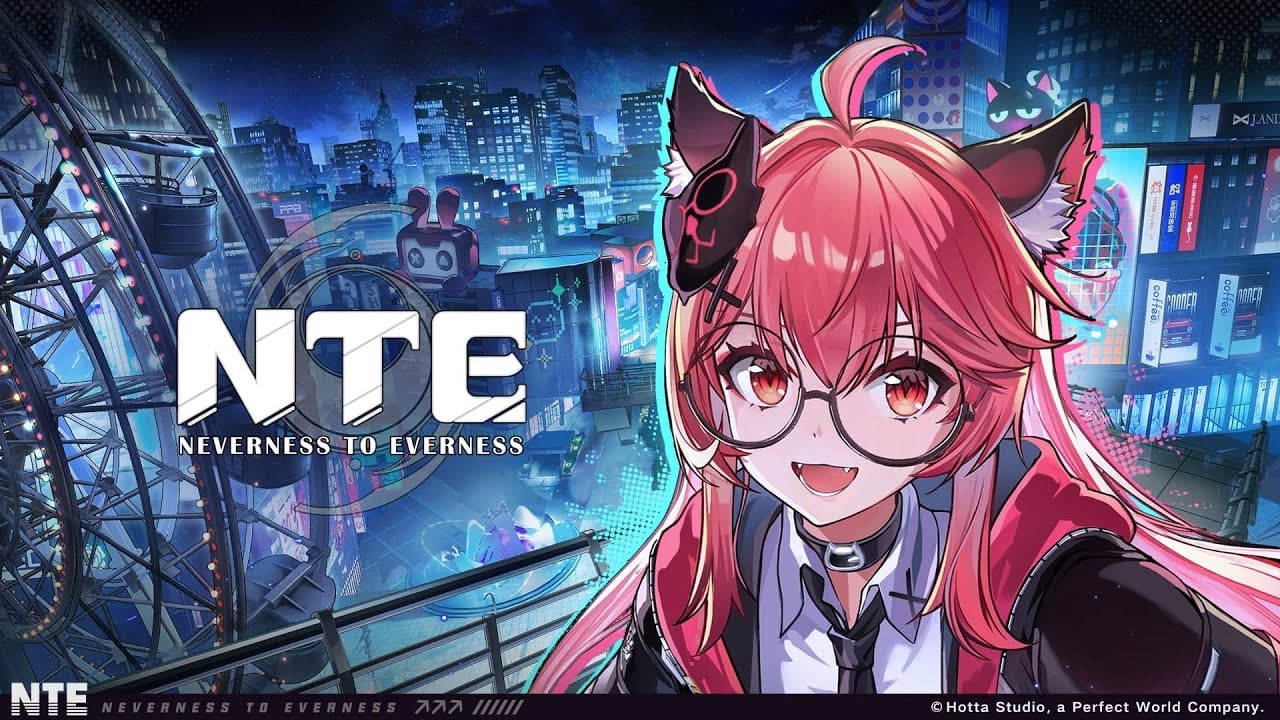 In-game gameplay screenshot of NTE: Neverness to Everness showing its supernatural urban open world