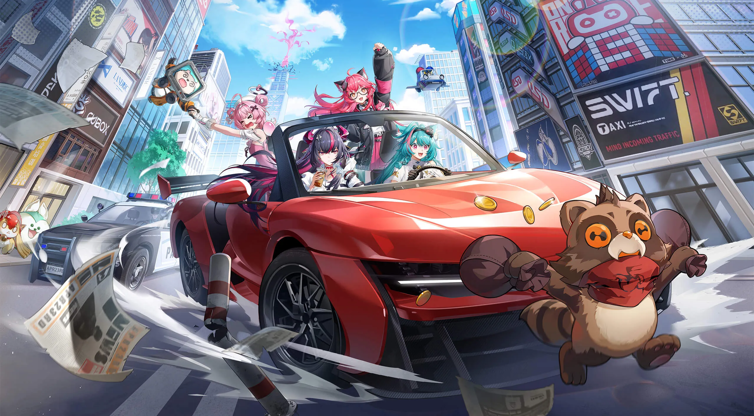 Neverness to Everness key art